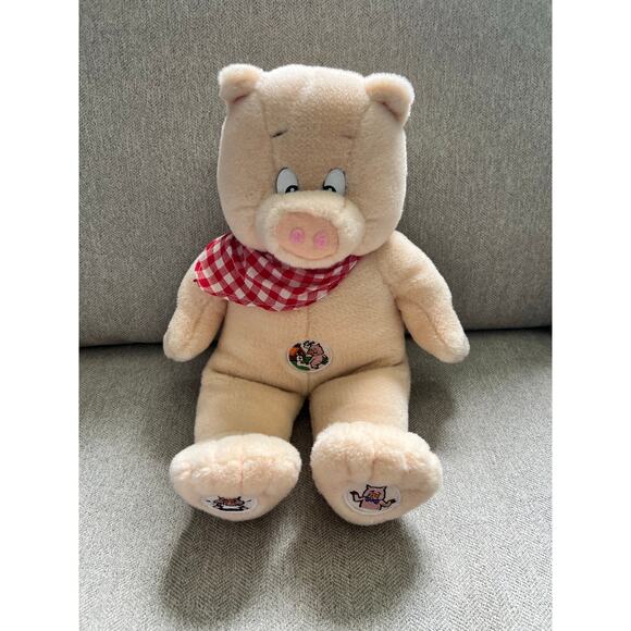 Plush Pig This Little Piggy Nursery Rhyme Stuffed Animal Giggles Shakes Talking - Picture 1 of 14